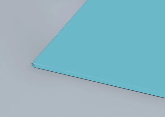 Blue Diamond Matt Finish Sample - CreoGlass®