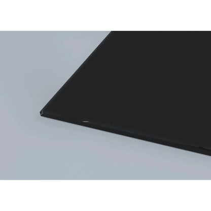 Jet Black Matt Finish Sample