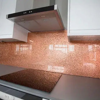 100% Luxury Copper Splashback - Bespoke - CreoGlass®