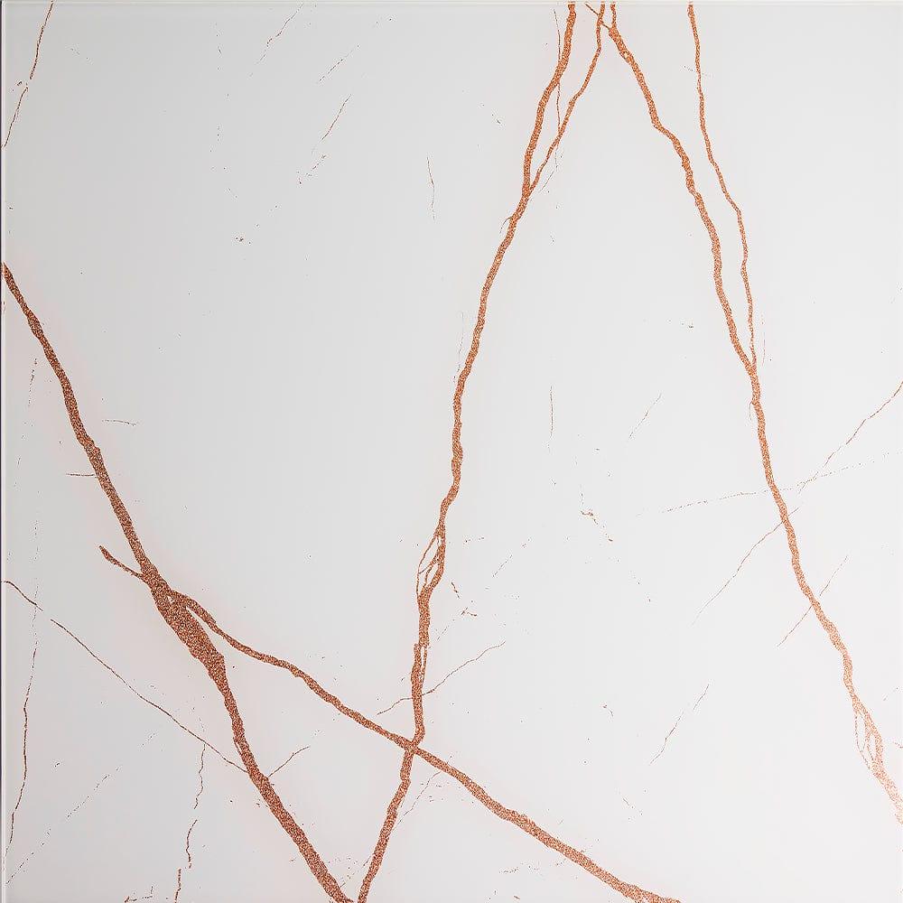 Copper - White Calacatta Splashback - DIY - CreoGlass®