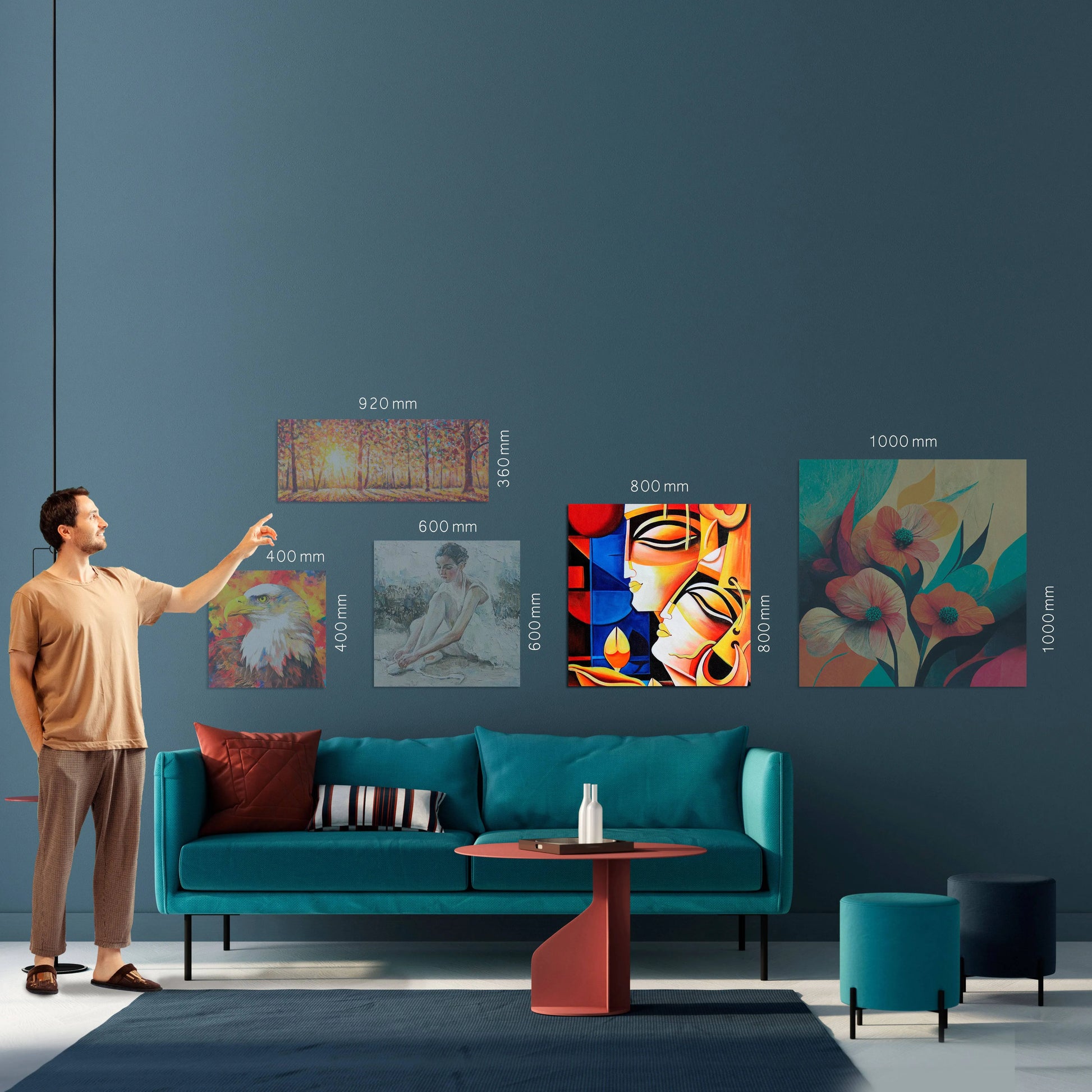 Create Your Own 800mm x 800mm - DIY - CreoGlass®