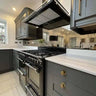 Antique Toughened Mirror - Bronze - splashback - 4 - Bespoke - CreoGlass®