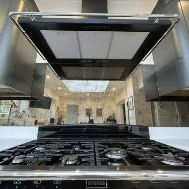 Antique Toughened Mirror - Bronze - splashback - 4 - Bespoke - CreoGlass®