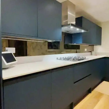 Antique Toughened Mirror - Bronze - splashback - 8 - Bespoke - CreoGlass®