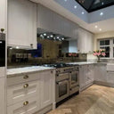 Antique Toughened Mirror - Bronze - splashback - 8 - Bespoke - CreoGlass®