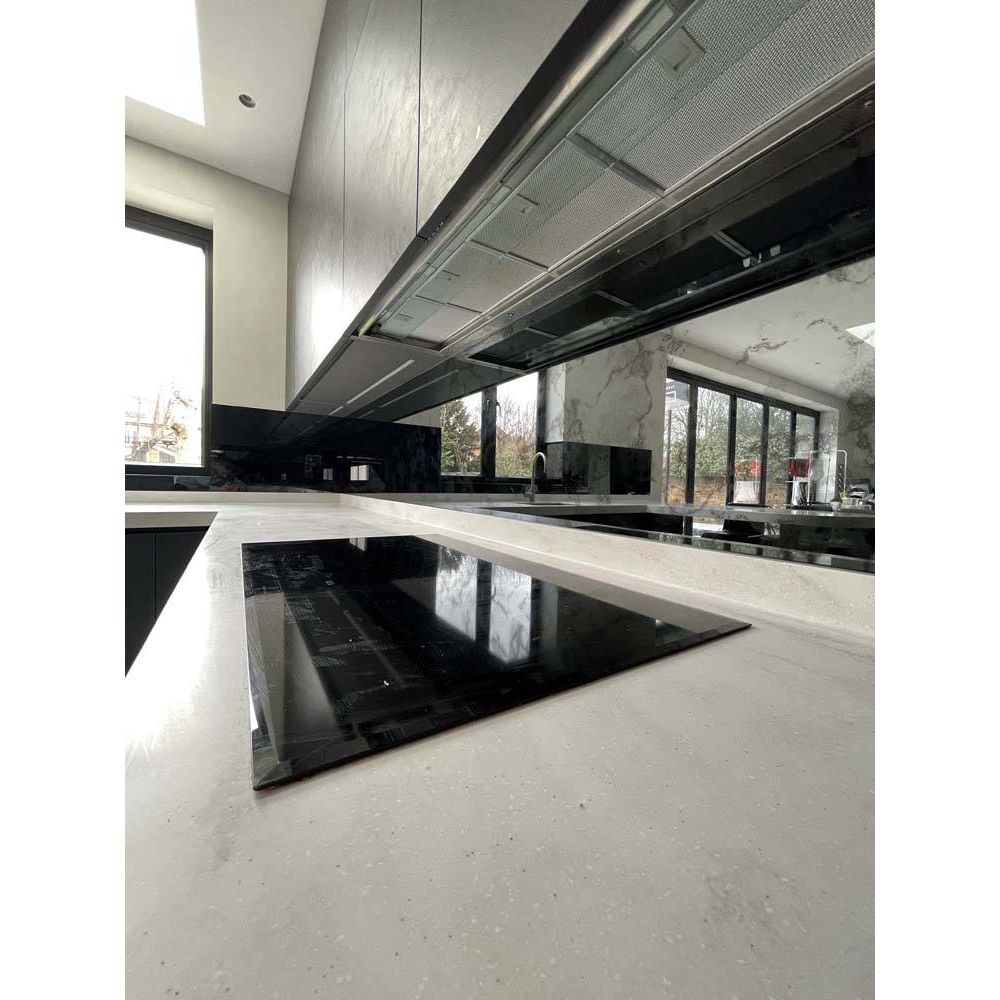 Antique Toughened Mirror - Grey - splashback - 8 - CreoGlass E-Shop