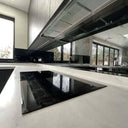 Antique Toughened Mirror - Grey - splashback - 8 - Bespoke - CreoGlass®