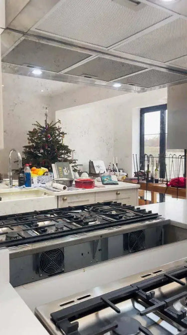 Antique Toughened Mirror - Silver - splashback - 5 - Bespoke - CreoGlass®