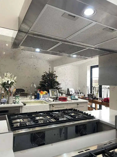 Antique Toughened Mirror - Silver - splashback - 5 - Bespoke - CreoGlass®