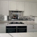 Antique Toughened Mirror - Silver - splashback - 8 - Bespoke - CreoGlass®
