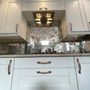 Antique Toughened Mirror - Silver - splashback - 8 - Bespoke - CreoGlass®