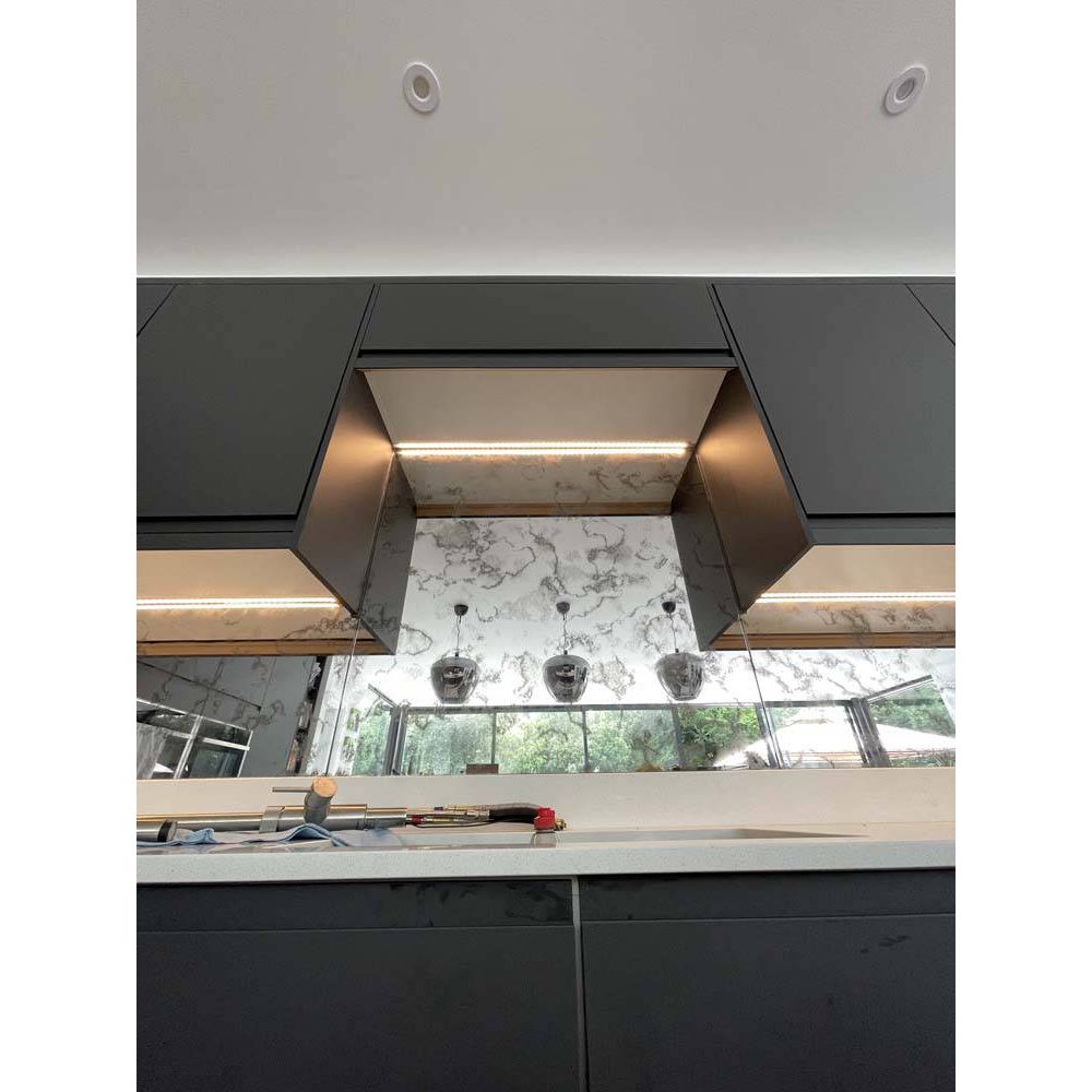 Antique Toughened Mirror - Silver - splashback - 8 - CreoGlass E-Shop