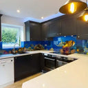 Aquarium Printed Glass Splashback - Bespoke - CreoGlass®