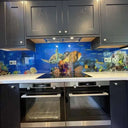 Aquarium Printed Glass Splashback - Bespoke - CreoGlass®