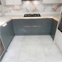 Copper - White Opera Splashback - Bespoke - CreoGlass®