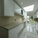Desert Floor Colour Glass Splashback - Bespoke - CreoGlass®