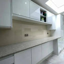 Desert Floor Colour Glass Splashback - Bespoke - CreoGlass®