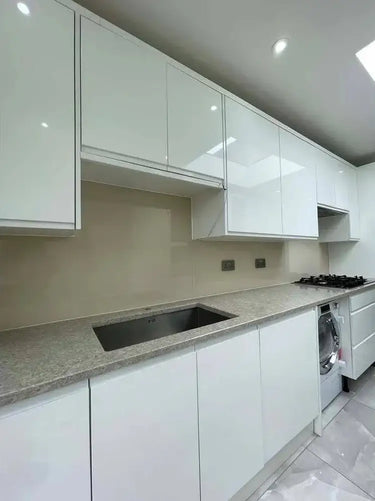 Desert Floor Colour Glass Splashback - Bespoke - CreoGlass®