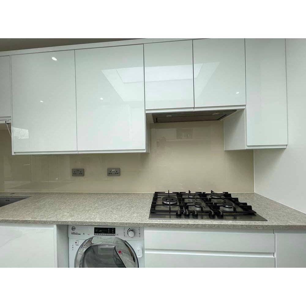 Desert Floor Colour Glass Splashback - Bespoke - CreoGlass®