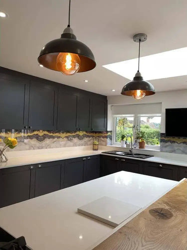 Gold - Famida - Splashback - Bespoke - CreoGlass®