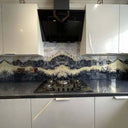 Gold - Famida - Splashback - Bespoke - CreoGlass®