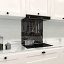 Golden - Black Calacatta Splashback - Bespoke - CreoGlass®