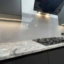 Matt Grey Colour Glass Splashback - Bespoke - CreoGlass®