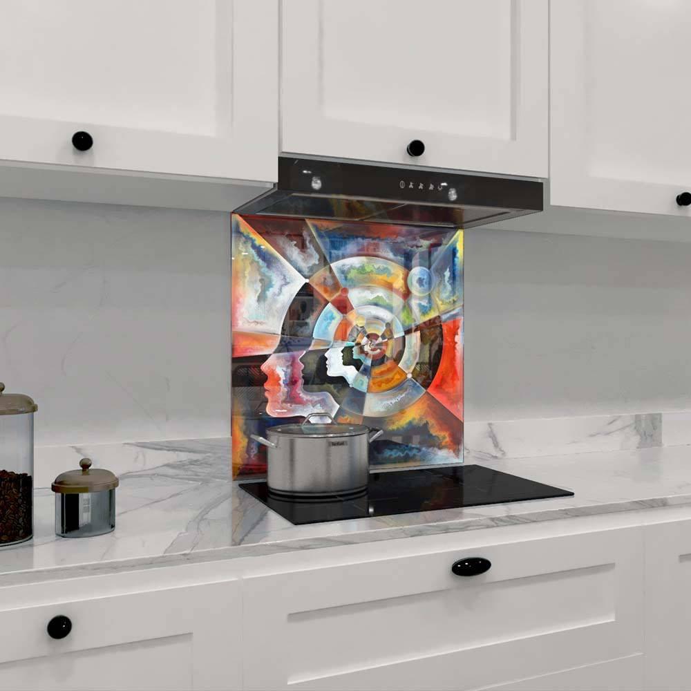 Mind Expansion Printed Glass Splashback - DIY - CreoGlass®