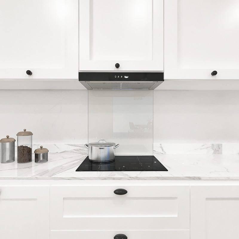 Off-White Colour Glass Splashback - DIY - CreoGlass®