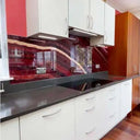 Original - Onyx Fantastico Splashback - Bespoke - CreoGlass®