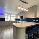 Pearl Night Colour Glass Splashback - Bespoke - CreoGlass®