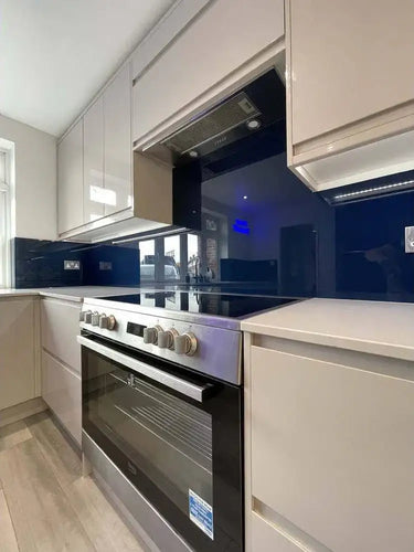 Pearl Night Colour Glass Splashback - Bespoke - CreoGlass®