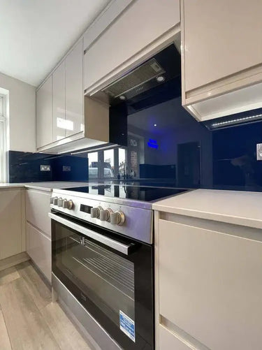 Matt Pearl Night Colour Glass Splashback - Bespoke - CreoGlass®