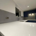 Matt Signal Grey Colour Glass Splashback - Bespoke - CreoGlass®