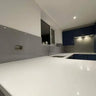 Matt Signal Grey Colour Glass Splashback - Bespoke - CreoGlass®