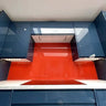 Matt Signal Red Colour Glass Splashback - Bespoke - CreoGlass®
