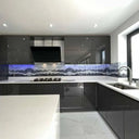 Silver- Famida - Splashback - Bespoke - CreoGlass®