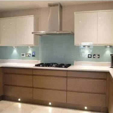 Matt Soft Fauna 3 Colour Glass Splashback - Bespoke - CreoGlass®