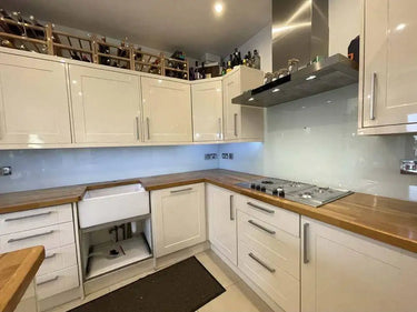 Matt Soft Fauna 5 Colour Glass Splashback - Bespoke - CreoGlass®
