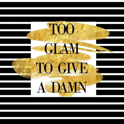 Too Glam to Give a Damn Printed Glass Splashback - DIY - CreoGlass®