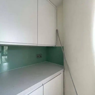 Tuscan Glade Colour Glass Splashback - Bespoke - CreoGlass®