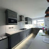 Matt White Colour Glass Splashback - Bespoke - CreoGlass®