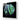 Abstract Green Alien Flower Glass Wall Art - DIY - CreoGlass®