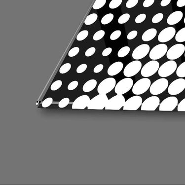 Abstract Halftone Hexagon Glass Wall Art - DIY - CreoGlass®