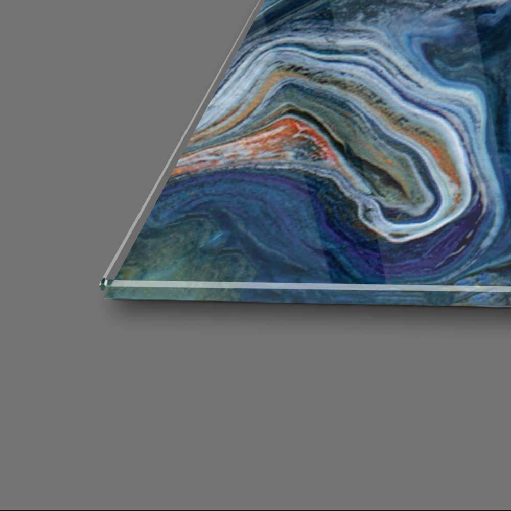 Abstract Liquid Structure Glass Wall Art - DIY - CreoGlass®