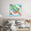 Abstract Quadrant Glass Wall Art - DIY - CreoGlass®