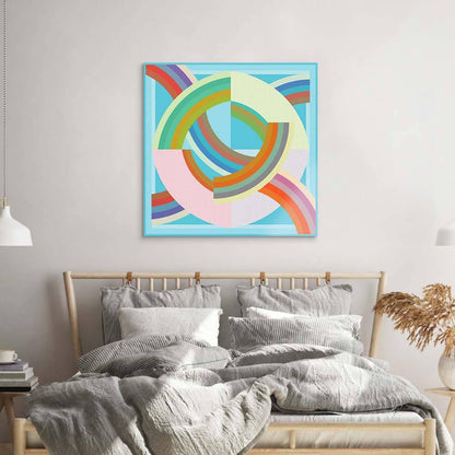 Abstract Quadrant Glass Wall Art - DIY - CreoGlass®
