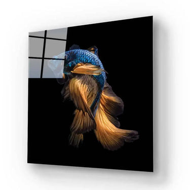 Betta Fish Glass Wall Art - DIY - CreoGlass®