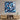 Blue and White Abstract Drops Glass Wall Art - DIY - CreoGlass®