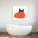 Celebrity Cat Glass Wall Art - DIY - CreoGlass®